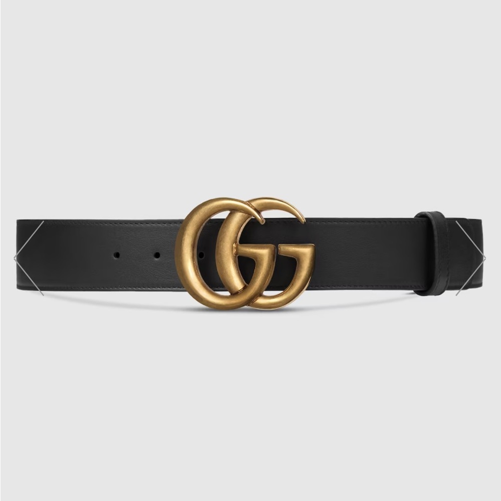 Gucci Wide Leather Belt